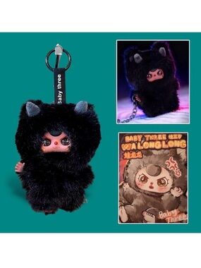 Baby Three Wa Long Long Plush Pendant Luna